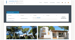 Desktop Screenshot of immo-boutique.com
